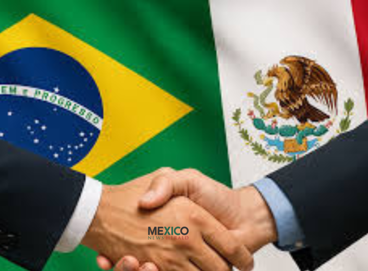Mexico and Brazil